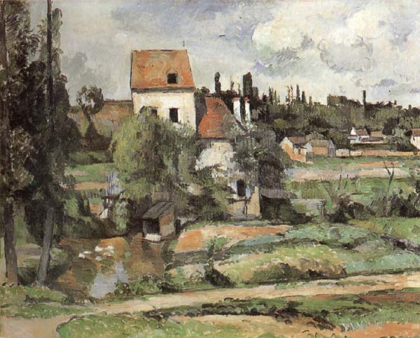 Paul Cezanne Le Moulin sur la Couleuvre a Pontoise